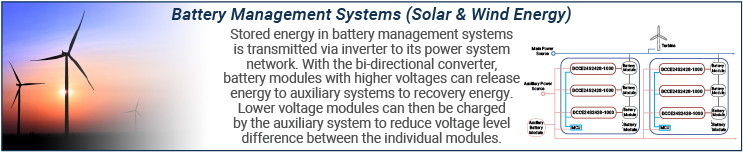 Bi-Directional Converters in Battery Management Systems