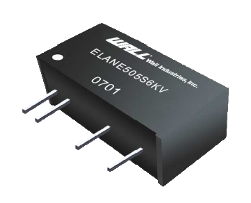 Introducing ELANE-6KV: A high isolation, industrial DC/DC converter