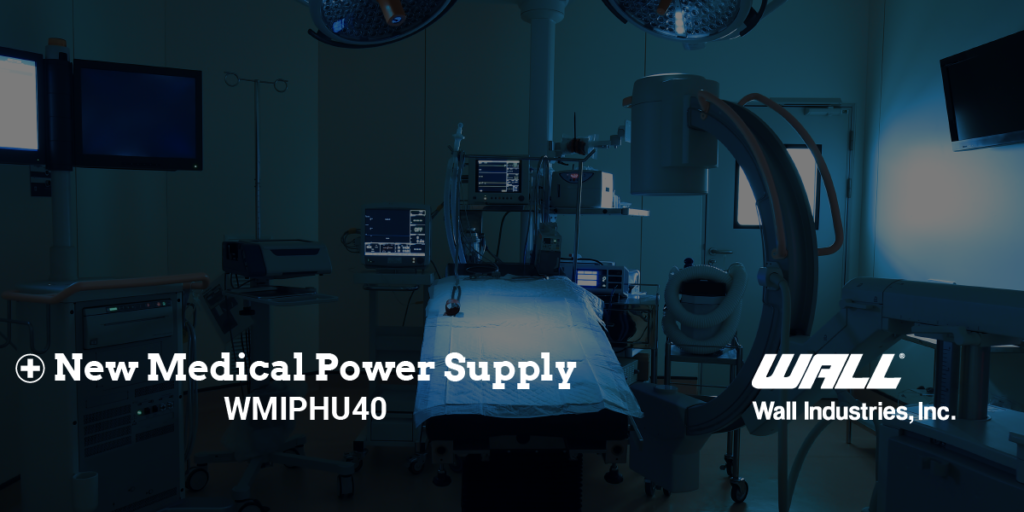Wall Industries New Medical Power Supply WMIPHU40 01
