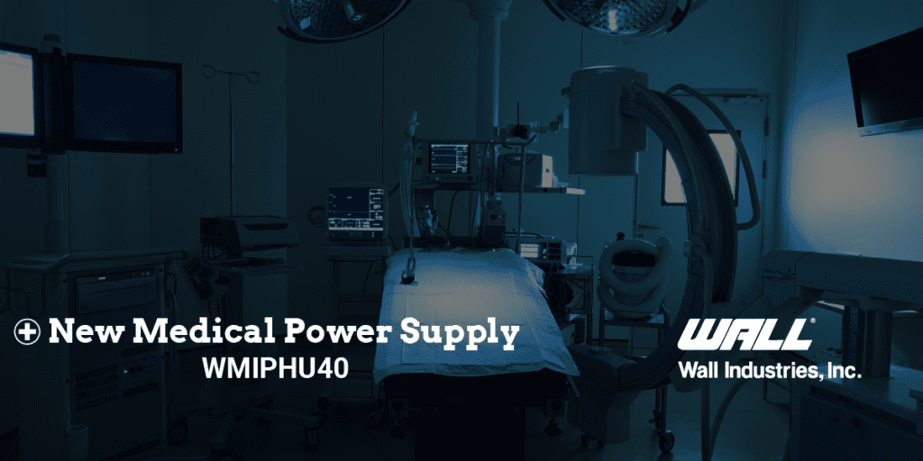 Wall Industries New Medical Power Supply WMIPHU40 01