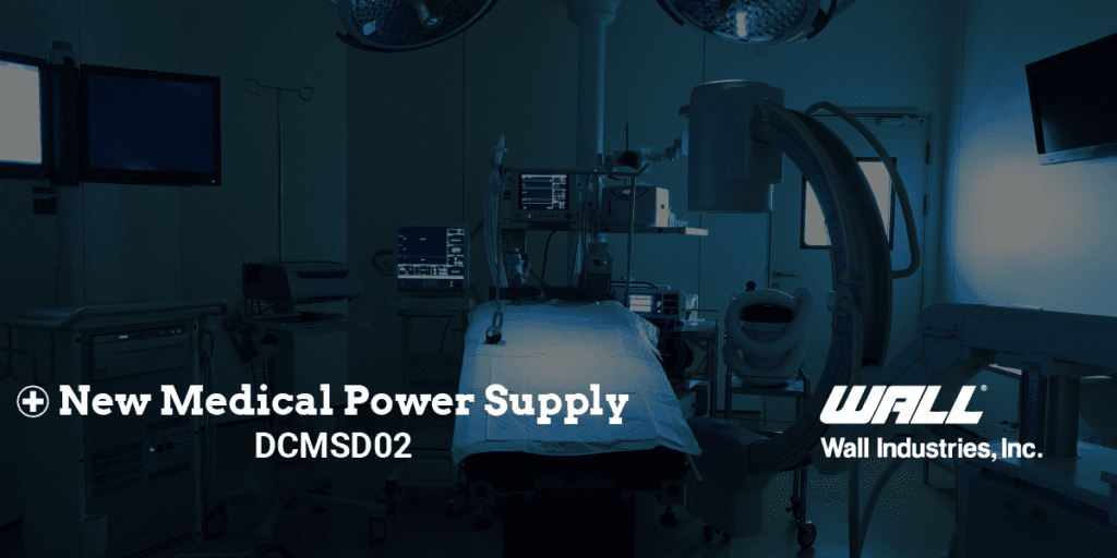 Wall Industries New Medical Power Supply DCMSD02 01