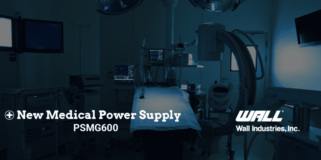 Wall Industries New Medical Power Supply PSMG600 01