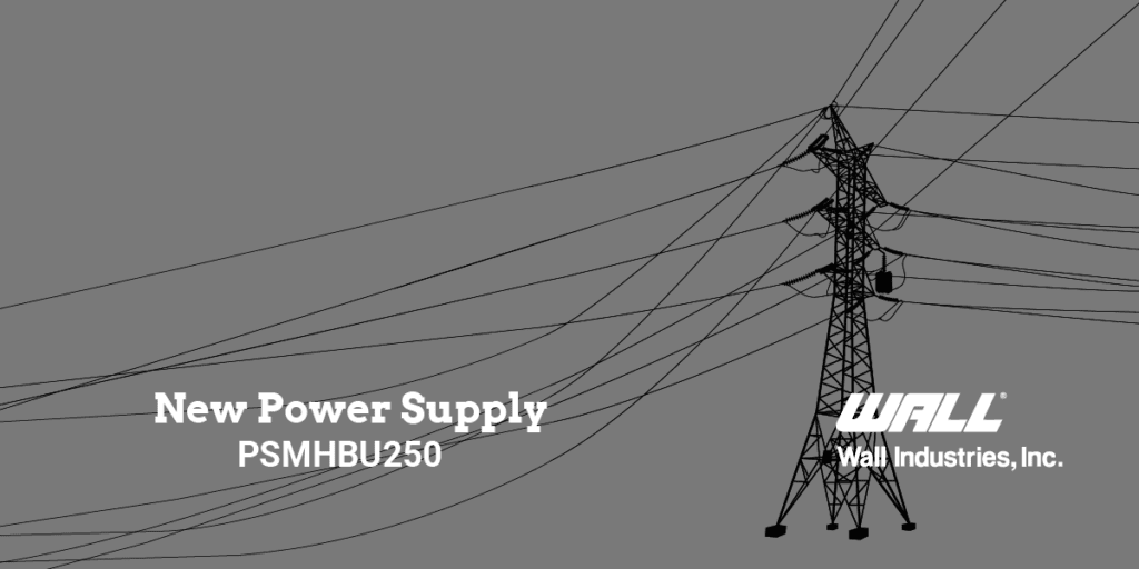 Wall Industries New Industrial Power Supply PSMHBU250 01