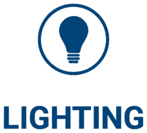 Lighting Icon Blue300
